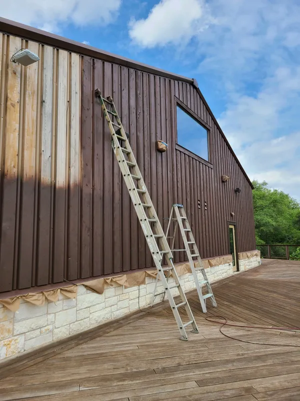 Residential exterior painting services