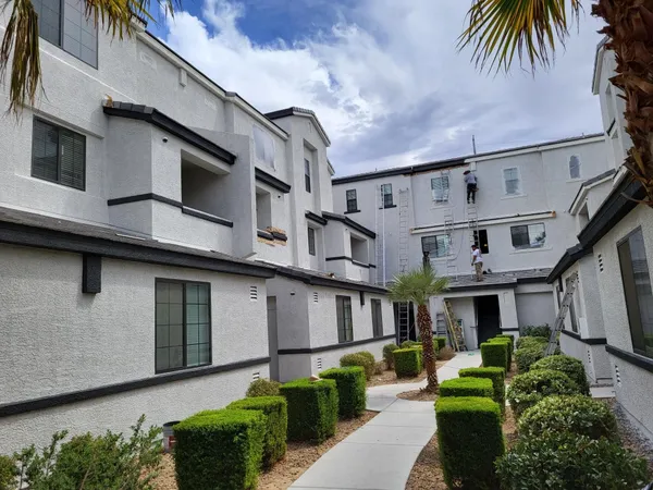 After Residential Exterior Painting Services in Las Vegas NV